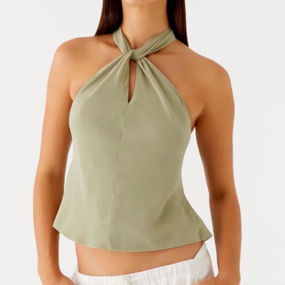 Backless Scarf Top